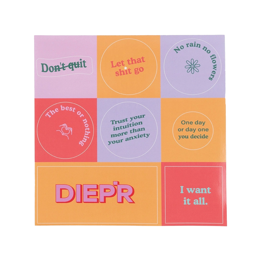 DIEP'R STICKERVEL 3