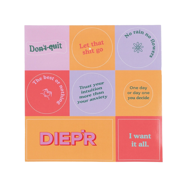 DIEP'R STICKERVEL 3