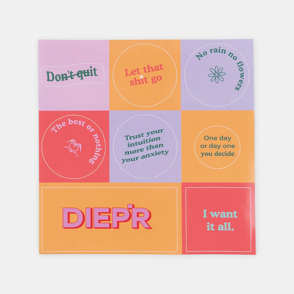 DIEP'R STICKERS