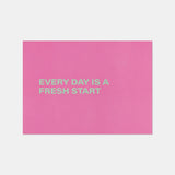 DIEPR LOVE LETTERS wenskaart: Every day is a fresh start
